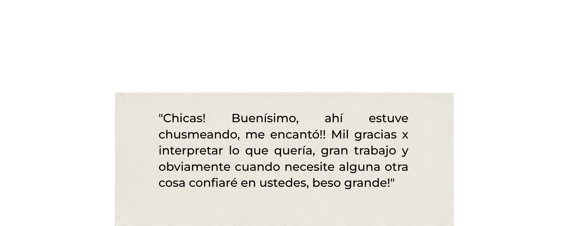 Testimonio