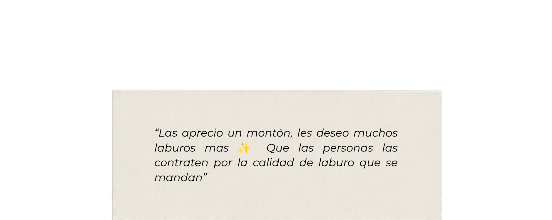 Testimonio